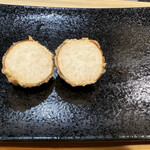 天ぷら とばり - アピオス（牛蒡の香り）栗っぽいお芋にイナバウアーしまくり