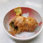 ゆたか食堂 - イベリコ豚大葉巻きフライ