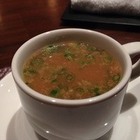 北新地 福多亭 The Ukai - 牛骨のスープから。。。
