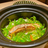 Shabushabu To Yakiniku Waniku - 秋鮭と万願寺とうがらしの炊き込みご飯
