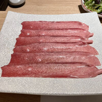 しゃぶしゃぶと焼肉 わにく ミッドランドスクエア店 - 牛タンの柚庵焼き