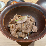 炭火焼肉 なかはら - 牛丼