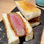 炭火焼肉 なかはら - ヒレカツサンド