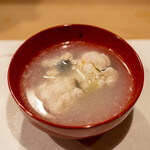 うを徳 - 2022.11 宮城産500gサイズ穴子白焼きを横須賀産カワハギ潮汁で