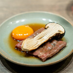 USHIGORO S. - 松茸とザブトンのすき焼き