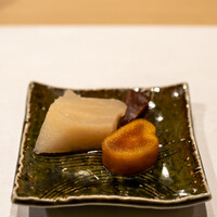 うを徳 - 2022.11 聖護院かぶ 大阪産ボラ子カラスミ 淡路産ボラ子カラスミ