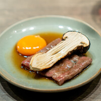 USHIGORO S. GINZA - 松茸とザブトンのすき焼き