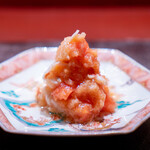 Ji-Cube - トマトと海老の和え物
