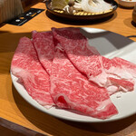 しゃぶしゃぶ・日本料理 木曽路 高崎店 - 霜降りしゃぶしゃぶ❣️うまい*\(^o^)/*