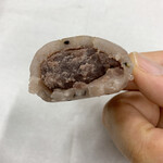 和菓子処 大角玉屋 - 亥の子餅 断面