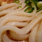 かぐや - 麺UP（玉子とちくわ天のぶっかけうどん）