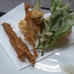 食菜 もっちゃん - ガッチョ天ぷら