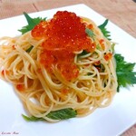 個室イタリアン LaVitaRosa  - イクラの冷製パスタ