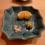 Sushi Iwao - カキ薬味