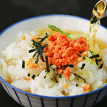 Ochazuke（boiled rice with tea）