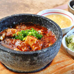 Special stone pot mapo tofu