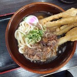 資さんうどん - 2022年6月　肉ごぼう天うどん　750円