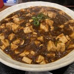 ラーメン チャイナキッチン 翠香 - 麻婆豆腐丼(スープ付)大盛￥950　接写