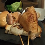 炭火焼鳥さかもり - 手羽中＆熟成鶏