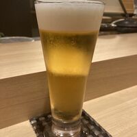 梅田 鮨 よこ田 - 『アサヒ ドライプレミアム』が旨い！！！