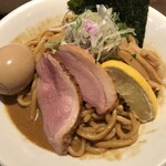 鴨出汁中華蕎麦 麺屋yoshiki - 鴨カレーまぜそば＋味玉