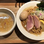 鴨出汁中華蕎麦 麺屋yoshiki - 鴨カレーまぜそば＋味玉