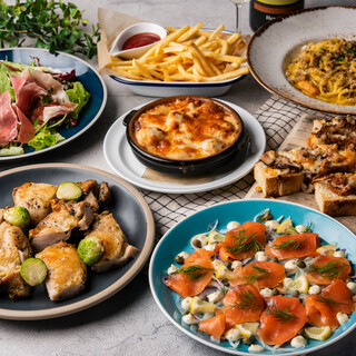 豊富なワインと野菜にこだわるお洒落なフレンチ・イタリアン♪