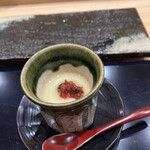 sushishumbinishikawa - 梅肉乗せ茶碗蒸し