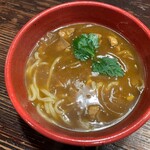 手打ちそば ほさか - カレーうどん1130円