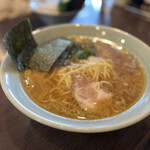 雷家 - 醤油ラーメン＋特盛り