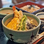 三河屋 - ざる天丼