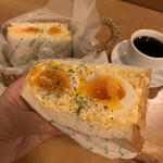 cafeスマイル工場 - たまごサンド