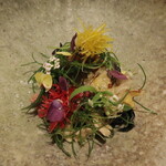 Kyouto Ito - 鮪たたき、野菜各種