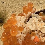 鮨 さかい - 蟹飯蒸し