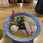 支那そば なかじま - 味玉しおそば(うす味)