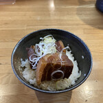 支那そば なかじま - 角煮ごはん