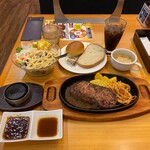 ステーキ宮 - ★宮ロースランチ180g（パン・2190円税込）ランチサラダバードリンクバーセット（730円税込）★