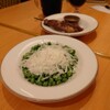 サイゼリヤ - 柔らか青豆とペコリーノチーズの温サラダ200円！ 202211