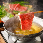 Ougon Dashi Shabu To Edomae Sushi Niku No Asatsu - 