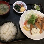 家庭料理菊正 - から揚げセット690円税込