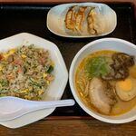 ラーメンもっこす亭 - ちょこっとずつセット＠熊本ラーメンもっこす亭芦北店（2021年12月某日）