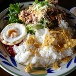 Venus cafe - チキンロコモコ丼（1,350円）