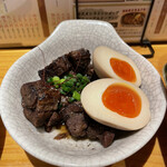 牛たん料理 閣 - 炭火タレ牛タン味玉添え