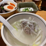 牛たん料理 閣 - テールスープ
