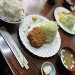 れんが亭 - ヒレカツ定食　¥900