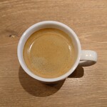 プロント - ホットコーヒー・俯瞰