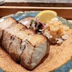 鮨なかもと - ぶり塩焼き