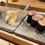 鮨なかもと - トロタク巻き