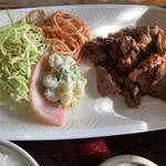 190654667 - 日替り定食牛サガリ焼肉750円税込