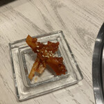 本町焼肉DATENARI - 桔梗のキムチ『トラジ』